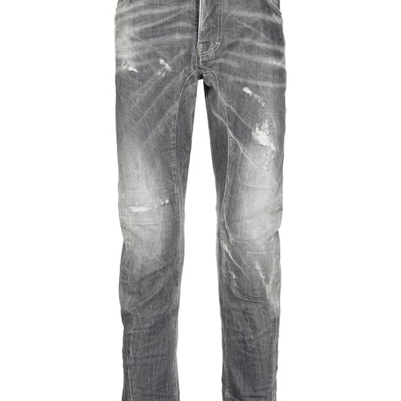 Dsquared2 distressed slim-fit jeans